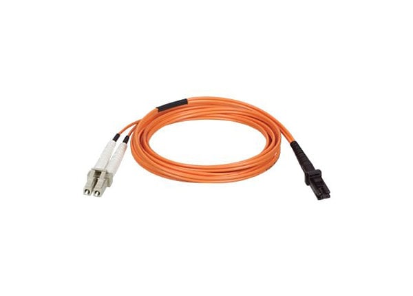 Tripp Lite 3M Duplex Multimode 62.5/125 Fiber Optic Patch Cable MTRJ/LC 10' 10ft 3 Meter - patch cable - 3 m - orange