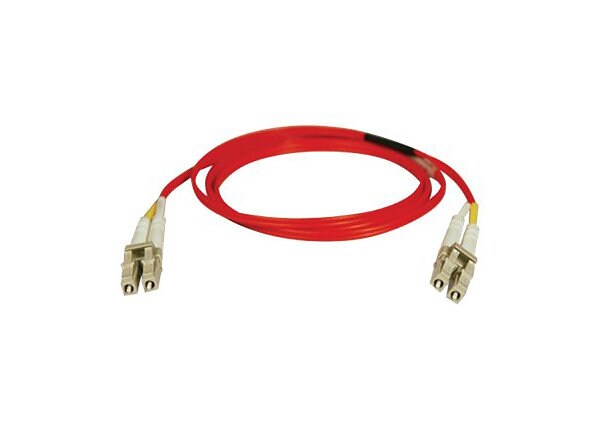 Tripp Lite 15M Duplex Multimode 62.5/125 Fiber Optic Patch Cable Red LC/LC 50' 50ft 15 Meter - patch cable - 15 m - red