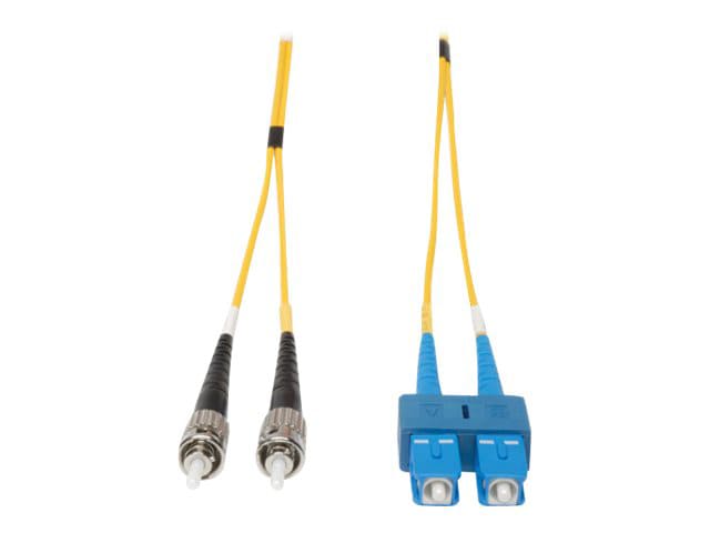 Eaton Tripp Lite Series Duplex Singlemode 9/125 Fiber Patch Cable (SC/ST),