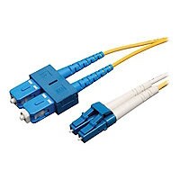 Eaton Tripp Lite Series Duplex Singlemode 9/125 Fiber Patch Cable (LC/SC), 25M (82 ft.) - patch cable - 25 m - yellow