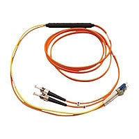 Eaton Tripp Lite Series Fiber Optic Mode Conditioning Patch Cable (ST/LC), 1M (3 ft.) - mode conditioning cable - 1 m -