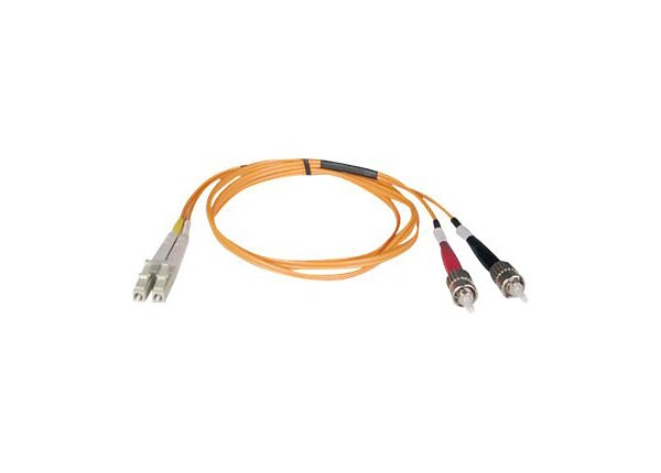 Tripp Lite 20M Duplex Multimode 50/125 Fiber Optic Patch Cable LC/ST 65' 65ft 20 Meter - patch cable - 20 m - orange
