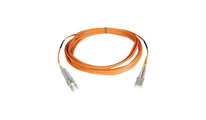 Eaton Tripp Lite Series Duplex Multimode 50/125 Fiber Patch Cable (LC/LC), 12M (40 ft.) - patch cable - 12 m - orange