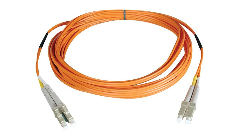 Eaton Tripp Lite Series Duplex Multimode 50/125 Fiber Patch Cable (LC/LC), 20M (65 ft.) - patch cable - 20 m - orange