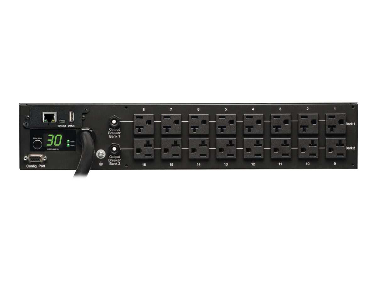Eaton 2.9kW Single-Phase Monitored PDU - 120V Outlets (16 5-15/20R), L5-30P