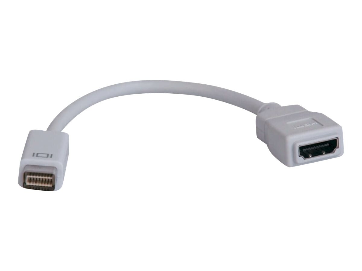 Tripp Lite Mini DVI to HDMI Adapter Converter Video Cable for Macbooks / iMacs M/F - adapter - HDMI / DVI - 20 cm