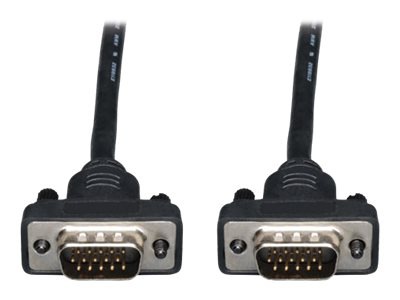 Tripp Lite 3ft Low Profile VGA Coax Monitor Cable High Resolution HD15 M/M
