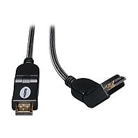 Eaton Tripp Lite Series High-Speed HDMI Cable with Swivel Connectors, Digital Video with Audio, UHD 4K (M/M), 3 ft.