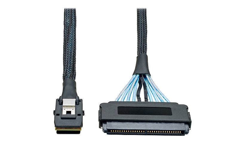 Tripp Lite 3ft Internal SAS Cable mini-SAS SFF-8087 4-in-1 32pin SFF-8484