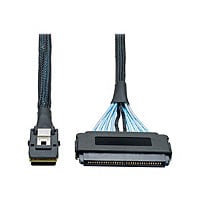 Tripp Lite 3ft Internal SAS Cable mini-SAS SFF-8087 4-in-1 32pin SFF-8484