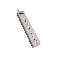 Tripp Lite Surge Protector Power Strip 120V 6 Outlet Metal 6' Cord 1340 Joule - surge protector