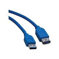 Eaton Tripp Lite Series USB 3.0 SuperSpeed Extension Cable (A M/F), Blue, 10 ft. (3,05 m) - USB extension cable - USB