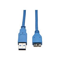 Câble USB 3.0 SuperSpeed de 6 pi Tripp Lite pour périphériques, A mâle à micro-B mâle, 6 pi