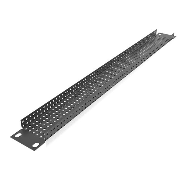 ATLAS PPR1 - Perforated RM Vent Panel 1RU - Steel - Black Finish - High ...