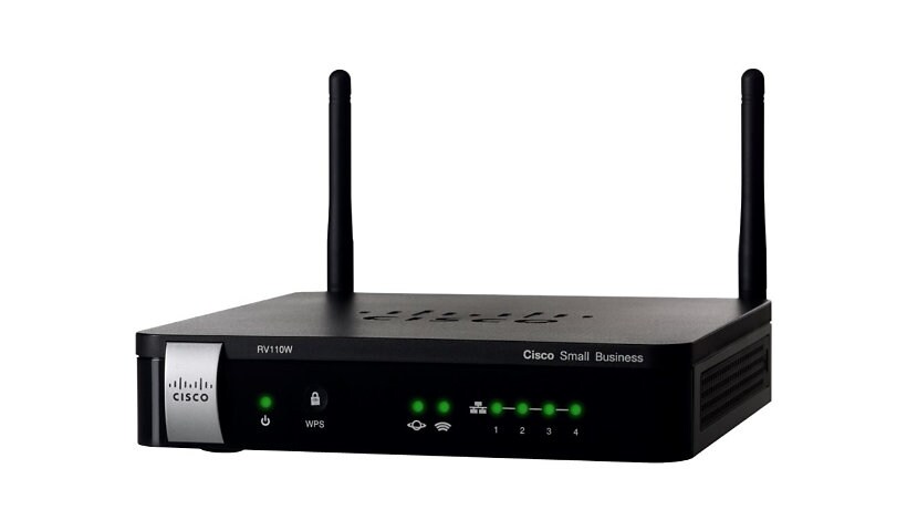 Cisco Small Business RV110W - wireless router - 802.11b/g/n - desktop