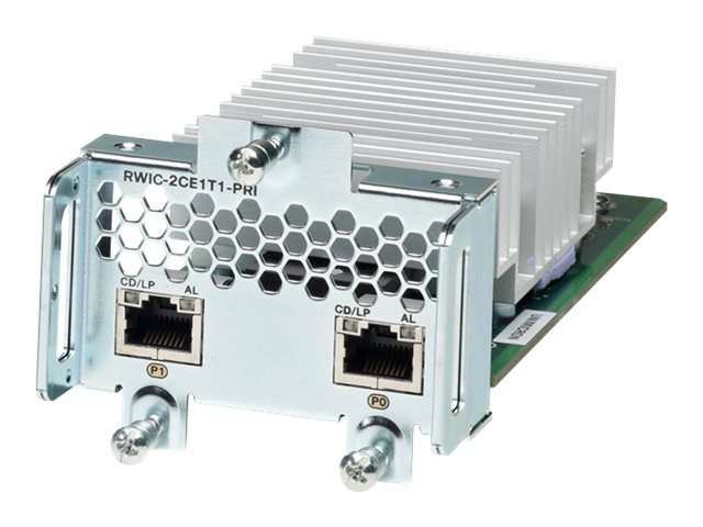 Cisco Channelized T1/E1 and ISDN PRI Module for the Cisco 2010 Connected Grid Router - ISDN terminal adapter - PRI E1/T1
