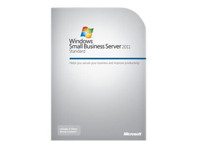 Microsoft Windows Small Business Server 2011 Standard - license and media