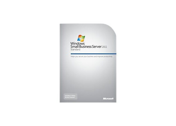 Microsoft Windows Small Business Server 2011 Standard - license and media