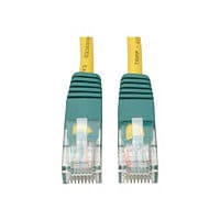 Eaton Tripp Lite Series Cat5e 350 MHz Crossover Molded (UTP) Ethernet Cable (RJ45 M/M), PoE - Yellow, 25 ft. (7.62 m) -