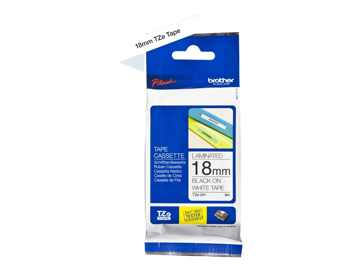 DYMO LetraTAG - label tape - 1 cassette(s) - Roll (1,2 cm x 4 m) - 91331 -  Binders & Laminators - CDW.ca