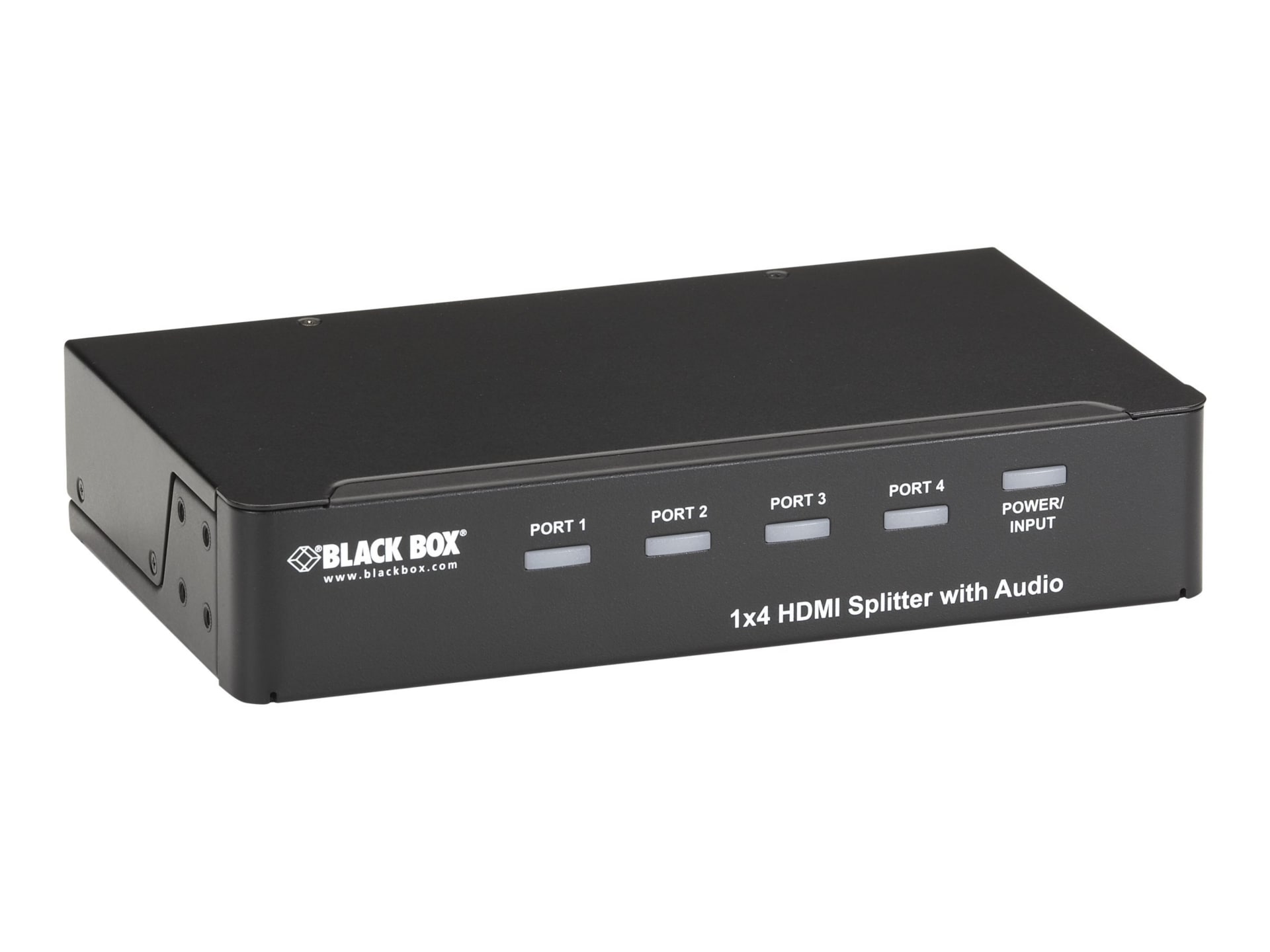 Black Box 1x4 HDMI Splitter - video/audio splitter - 4 ports