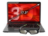 Toshiba Qosmio X775-3DV78 - 17.3" - Core i7 2630QM - Windows 7 Home Premium 64-bit - 8 GB RAM - 500 GB Hybrid Drive +