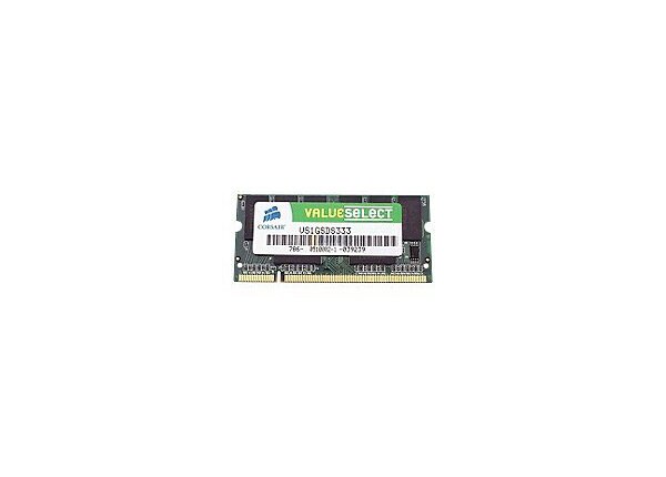 Corsair Value Select - DDR - 1 GB - SO-DIMM 200-pin