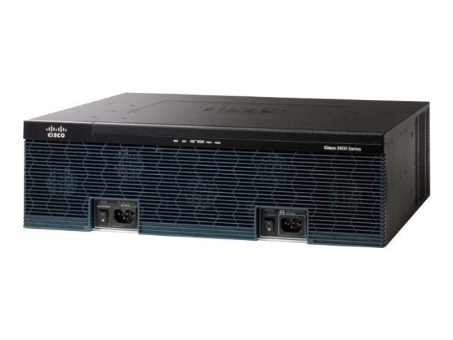 Cisco 3945E Voice Security Bundle - router - voice / fax module - desktop