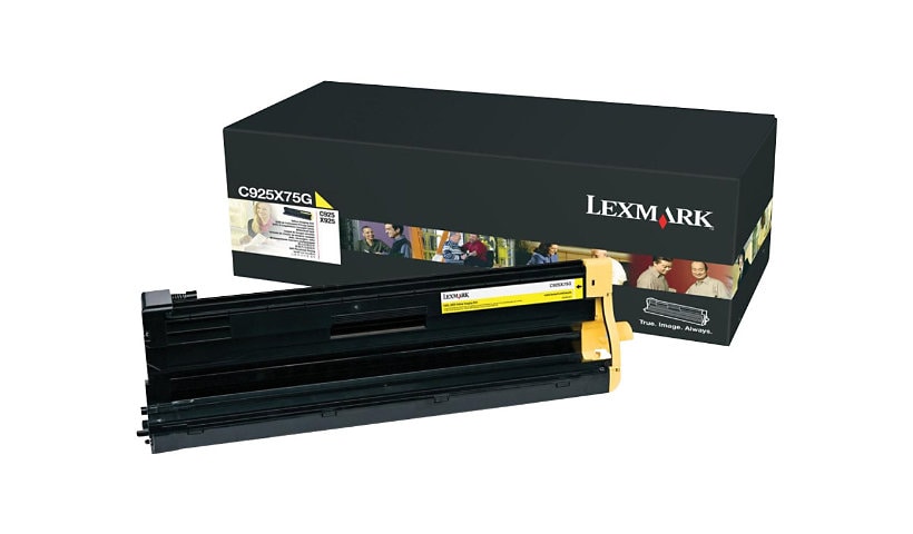 Lexmark - yellow - original - printer imaging unit - LCCP