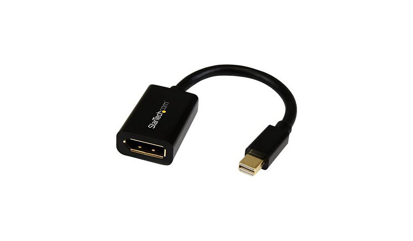 StarTech.com Mini DisplayPort to DisplayPort Adapter, 4K x 2K mDP to DP 1.2