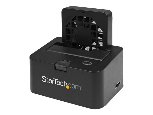 StarTech.com USB 3.0 eSATA Hard Drive Docking Station with Cooling Fan
