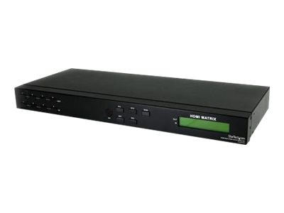 StarTech.com 4x4 HDMI Matrix Video Switch Splitter with Audio and RS232 - 4
