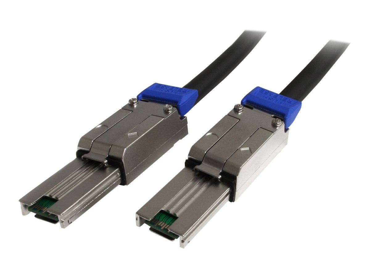 StarTech.com 1m External Mini SAS Cable - Serial Attached SCSI SFF-8088 to