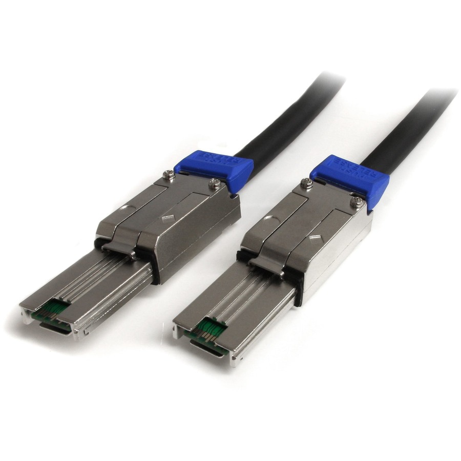 StarTech 2m External Mini SAS Cable, Serial Attached SCSI SFF-8088 to SFF-8