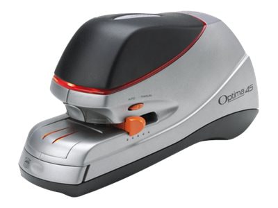 Swingline Optima 45 - electric stapler - 45 sheets - plastic - black/silver