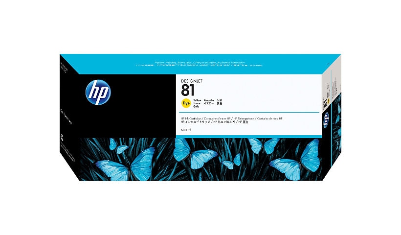 HP 81 (C4933A) Original Ink Cartridge - Single Pack