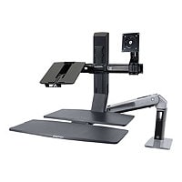 Ergotron WorkFit Convert-to-LCD & Laptop from Dual Displays