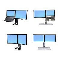 Ergotron WorkFit Convert-to-Dual from LCD & Laptop