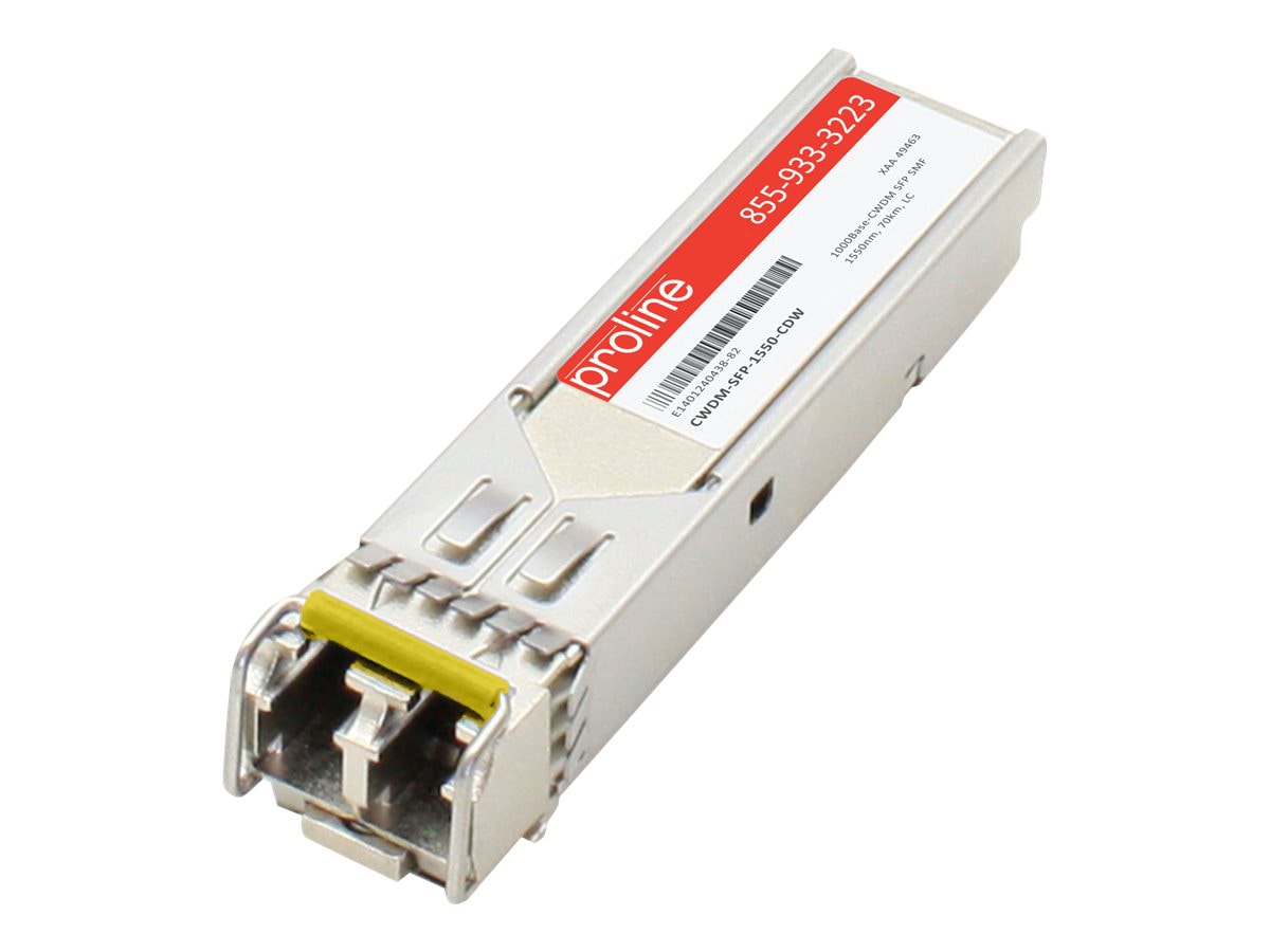 Proline Cisco CWDM-SFP-1550 Compatible SFP TAA Compliant Transceiver - SFP