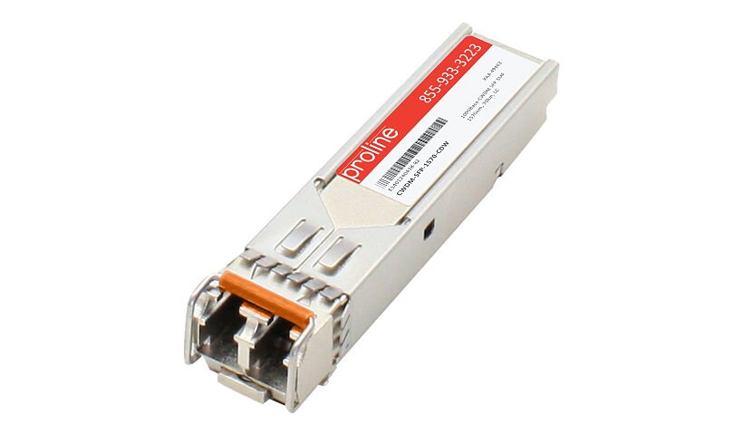 Proline Cisco CWDM-SFP-1570 Compatible SFP TAA Compliant Transceiver - SFP (mini-GBIC) transceiver module - GigE