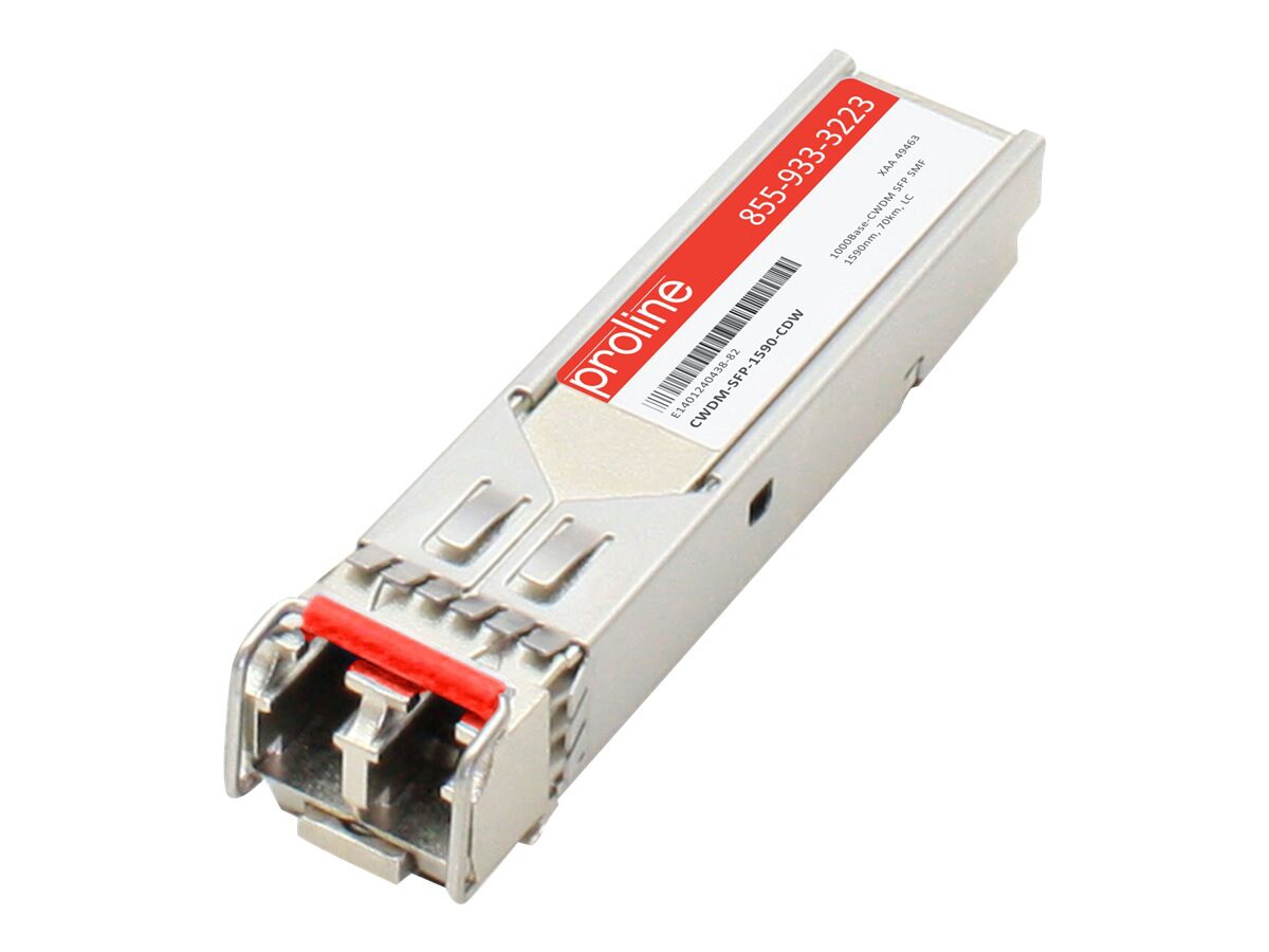 Proline Cisco CWDM-SFP-1590 Compatible 1000Base SMF SFP (mini-GBIC) module