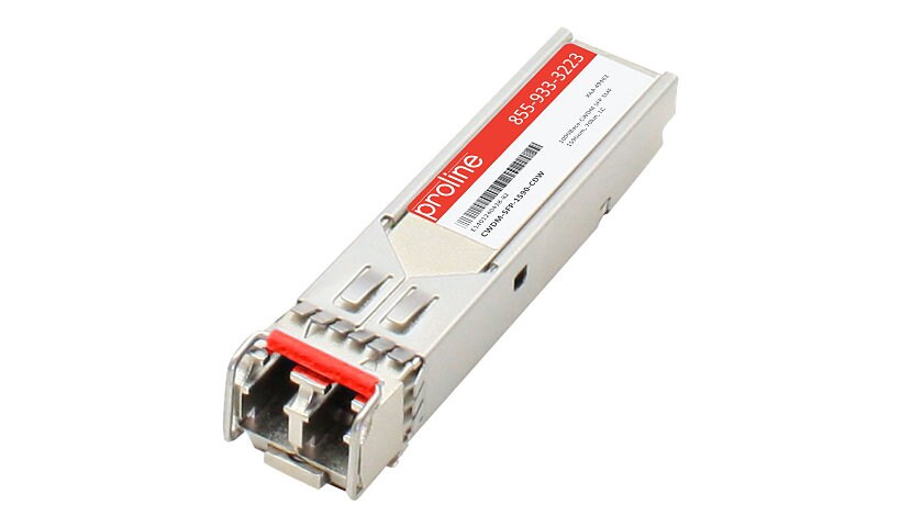 Proline Cisco CWDM-SFP-1590 Compatible 1000Base SMF SFP (mini-GBIC) module