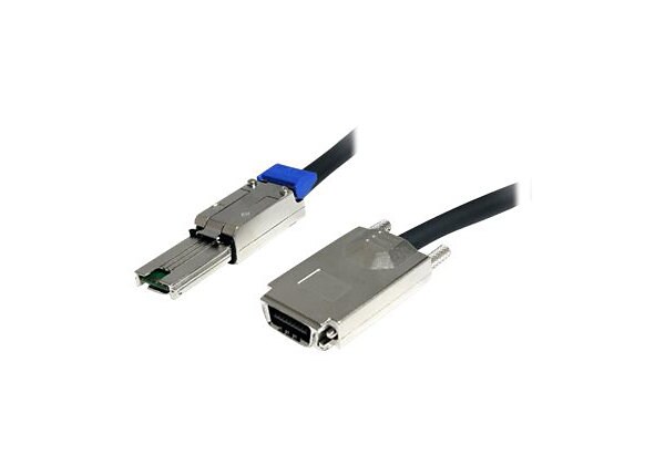 StarTech.com 1m External Serial Attached SCSI Cable SFF-8470 to SFF-8088 - SAS external cable - 1 m