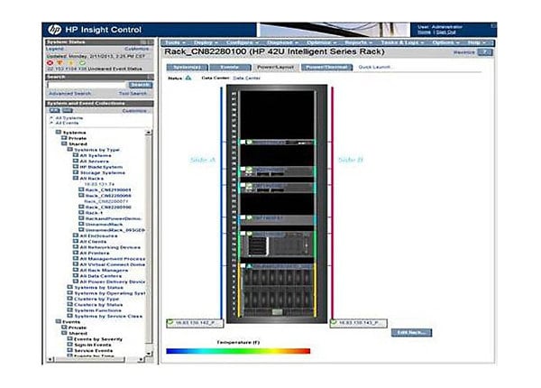 HPE Insight Control - license + 1 Year 24x7 Support - 1 server