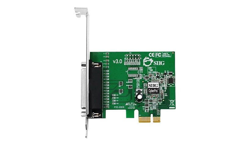 SIIG DP CyberParallel PCIe - parallel adapter