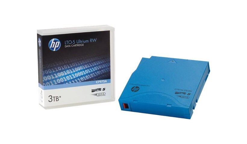 HPE Ultrium RW Custom Labeled Data Cartridge - LTO Ultrium 5 x 20 - 1.5 TB - storage media