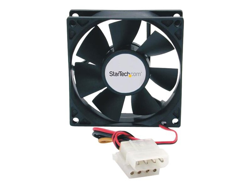 StarTech.com 80x25mm Dual Ball Bearing Computer Case Fan w/ LP4 Connector