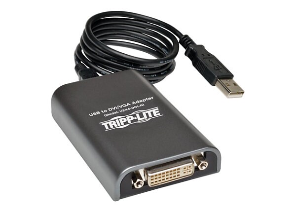 TRIPPLITE USB 2.0 TO VGA/DVI-I ADAPT