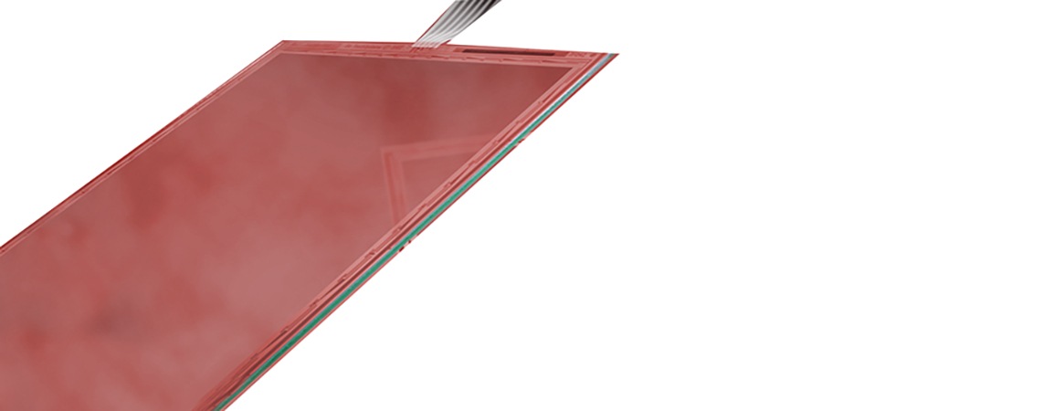 Elo AccuTouch 6.4" Flat Anti-Glare Five-Wire Resistive Touchscreen