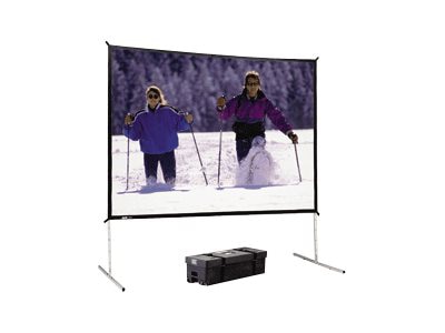 Da-Lite Fast-Fold Deluxe Screen System Video Format - projection screen